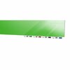 Ghent 48"x96" Magnetic Glass Dry Erase Board, Green, Dry Erase Height: 48" ARIASM48GN